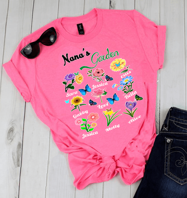 " NANA'S GARDEN" Shirt