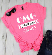 "OMG, I don't care at all".