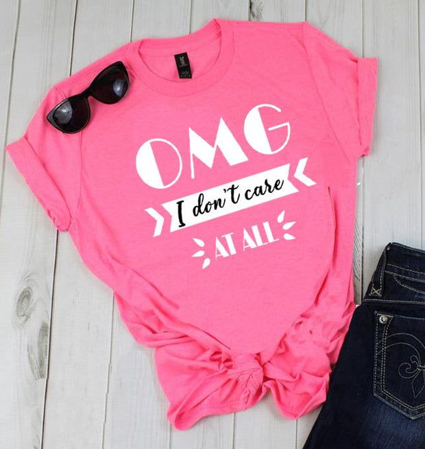 "OMG, I don't care at all".