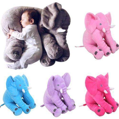 Premium Plush Stuff Elephant Pillow (50% OFF). Buy 1 For Each Kid/Family.