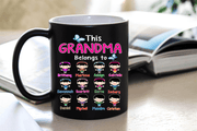 "Coffee with Grandkids" Custom "NANA Belongs to" Mug