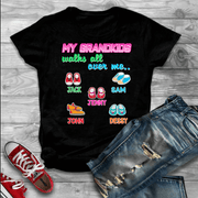"My Grandkids Walks All Over Me"- Custom Tee