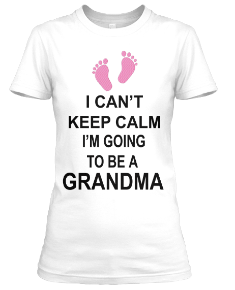 T-shirt - "CAN'T KEEP CALM COMING SOON" ( 70% Off For Today).Baby Shower Special T-shirt