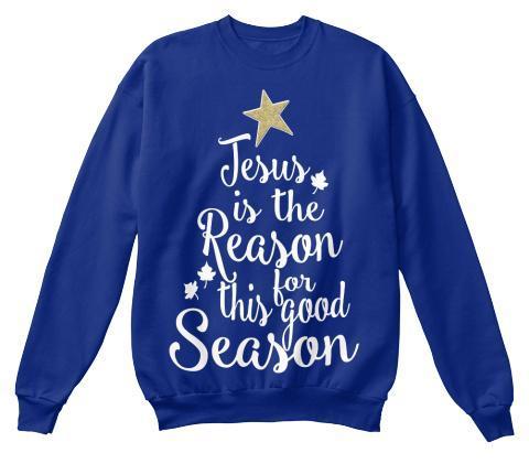 T-shirt - Jesus Is The Reason- Custom Tee (Save 70% Today) Most Customers Buy 2 To 3