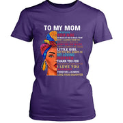 "To My Mom, I Am Because You Are"