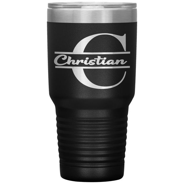"Customize your Tumbler with your Name"