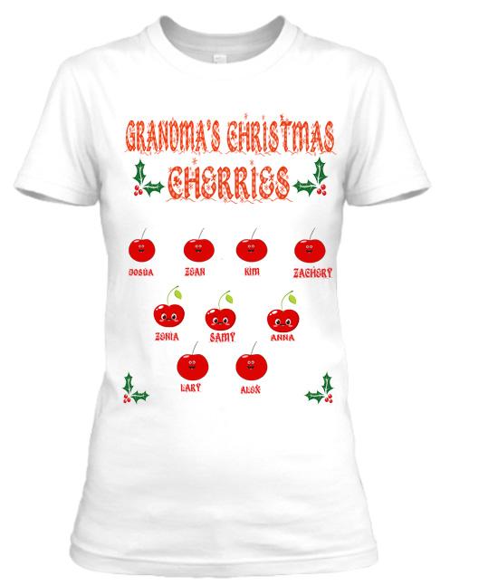 GRANDMA CHRISTMAS CHERRIES