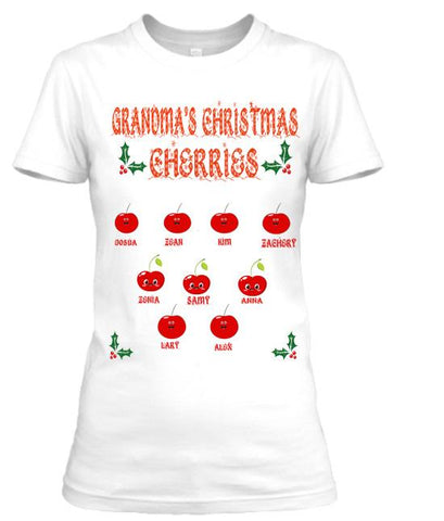 GRANDMA CHRISTMAS CHERRIES