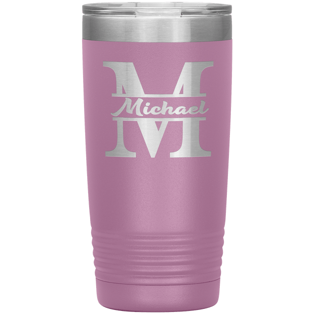 "Customize your Tumbler with your Name"